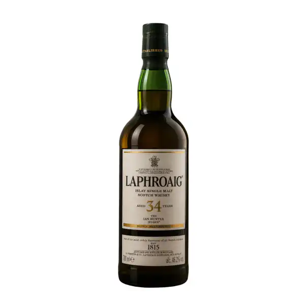Laphroaig, Single Malt The Ian Hunter Story Book 4: Malt Master 34YO, Islay