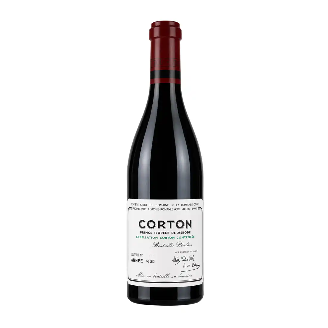 10120466_square Domaine de la Romanee-Conti, Corton Grand Cru, Prince Florent de Merode